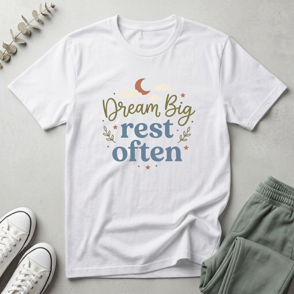 Dream Big Rest Often T-Shirt
