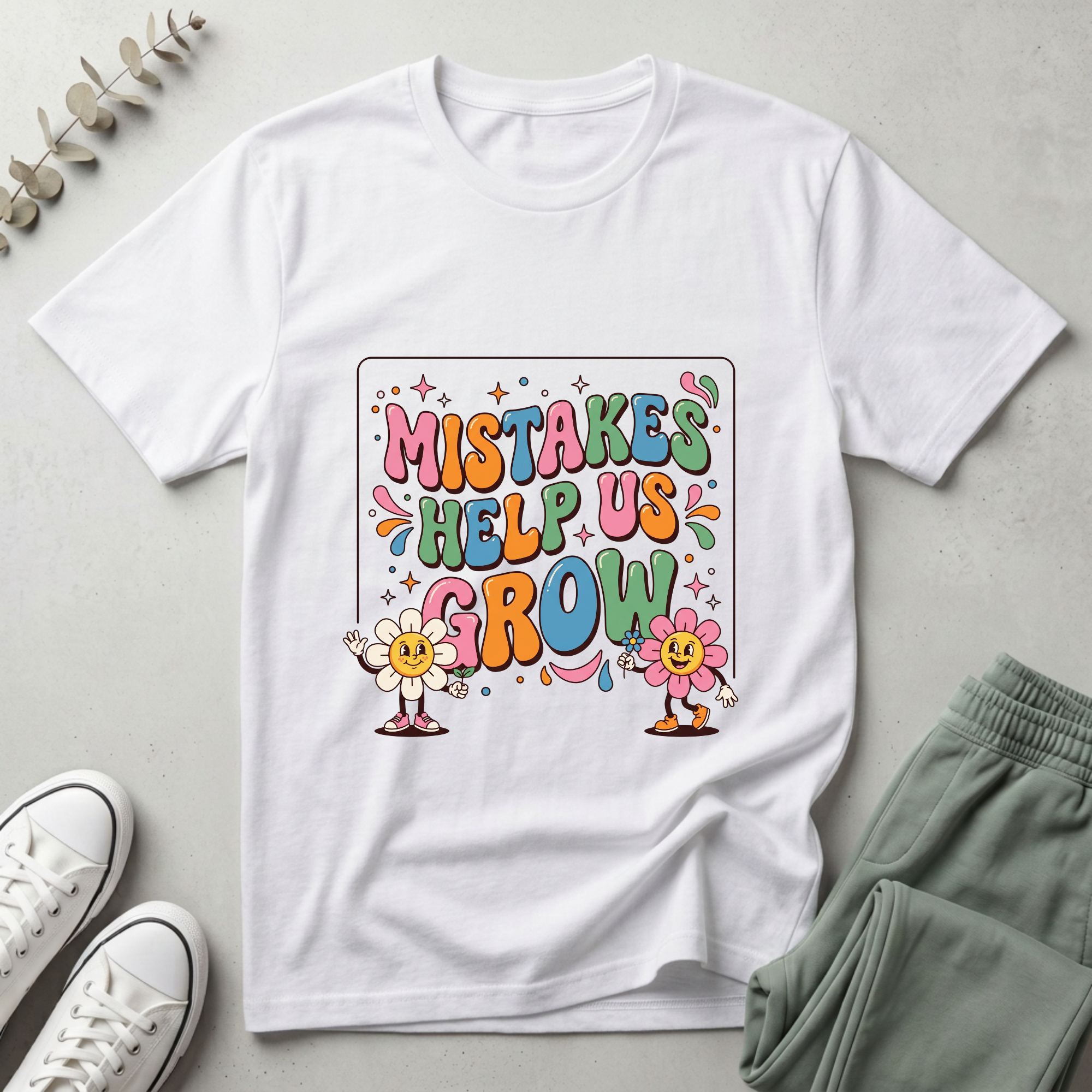 Mistakes Help Us Grow T-Shirt