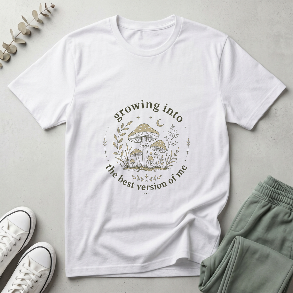 Growing Into The Best Version T-Shirt
