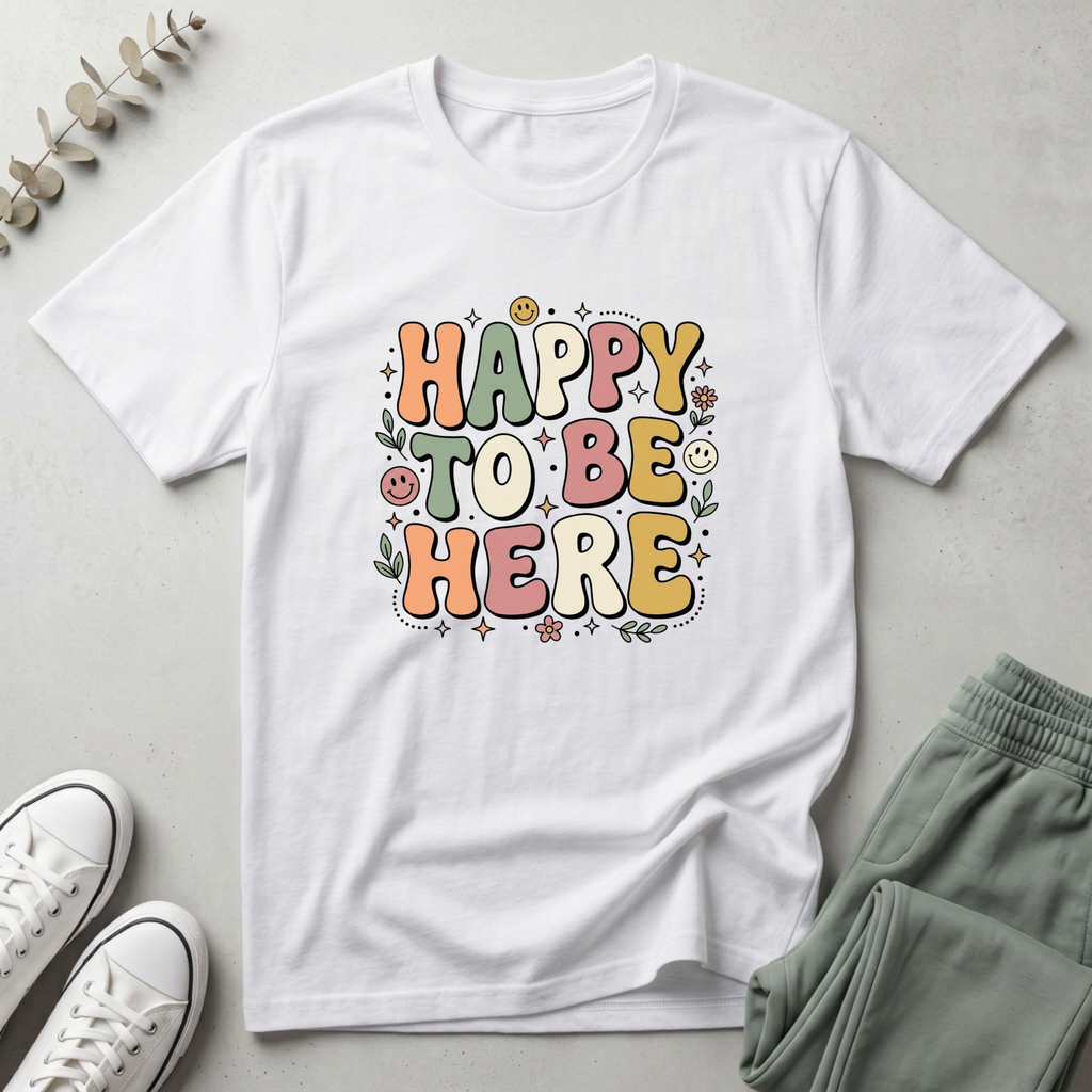 Happy To Be Here T-Shirt