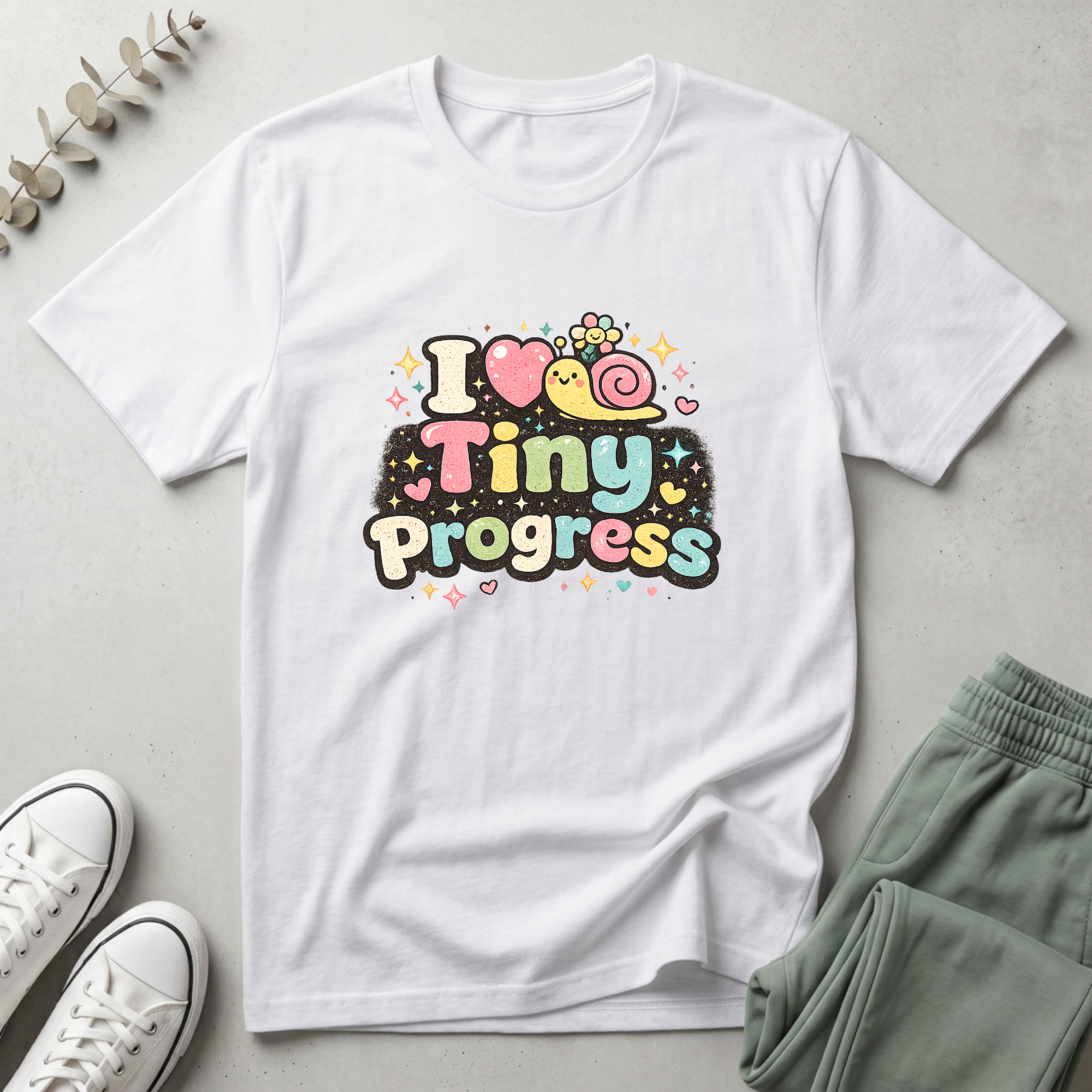 I Love Tiny Progress T-Shirt
