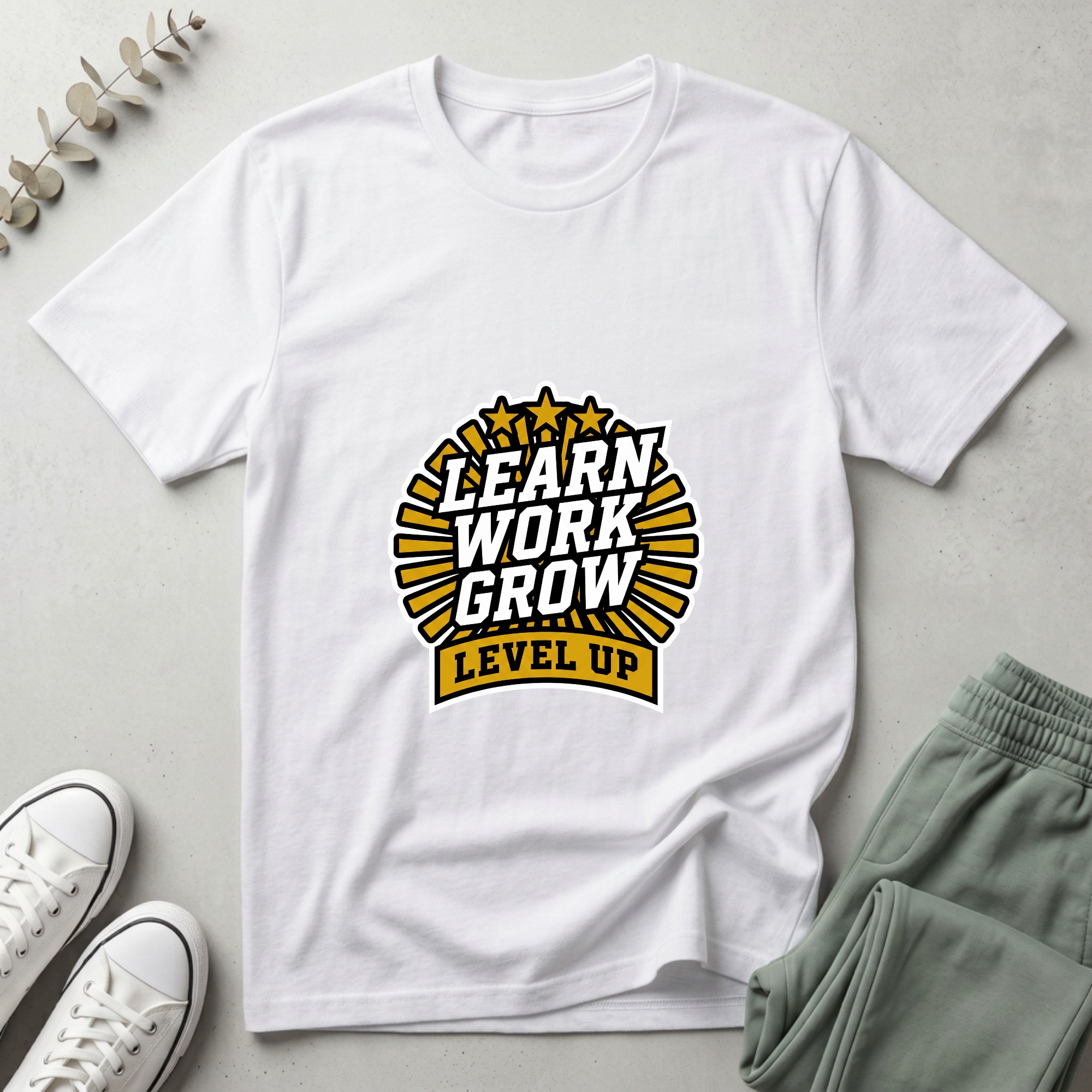 Learn Work Grow T-Shirt