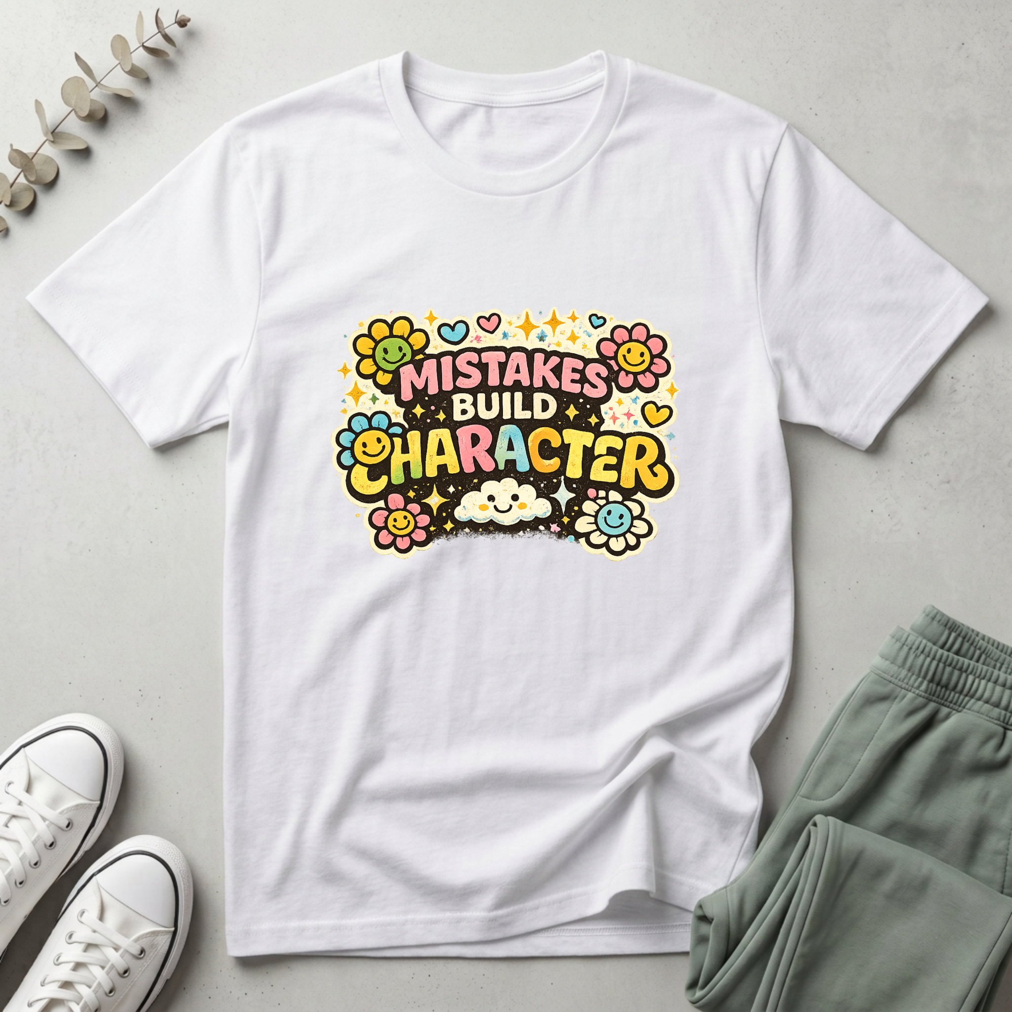 Mistakes Build Character T-Shirt