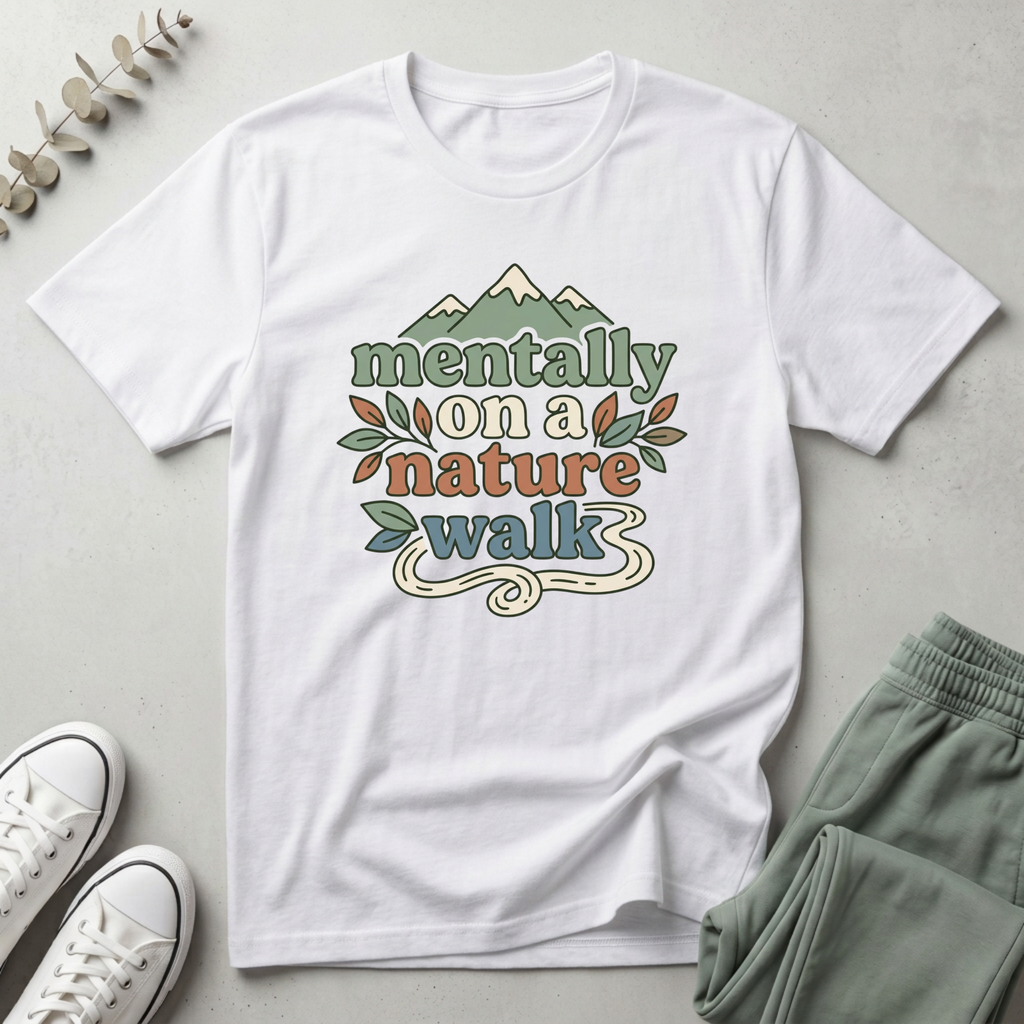 Mentally On A Nature Walk T-Shirt