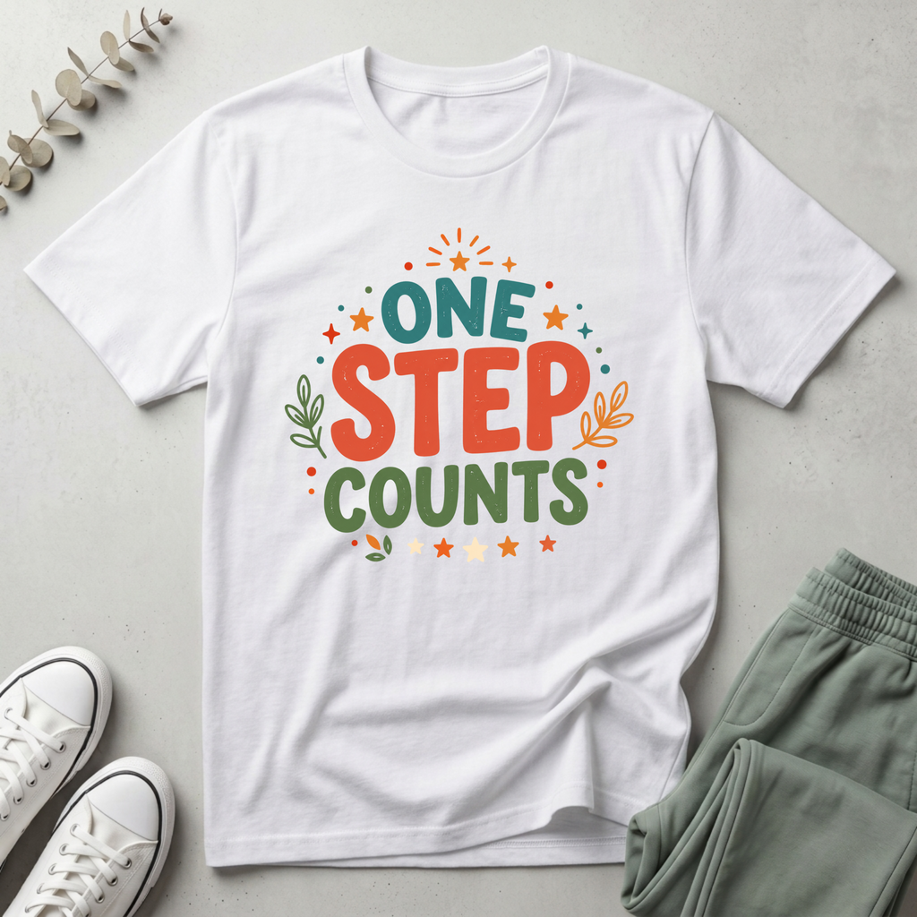 One Step Counts T-Shirt