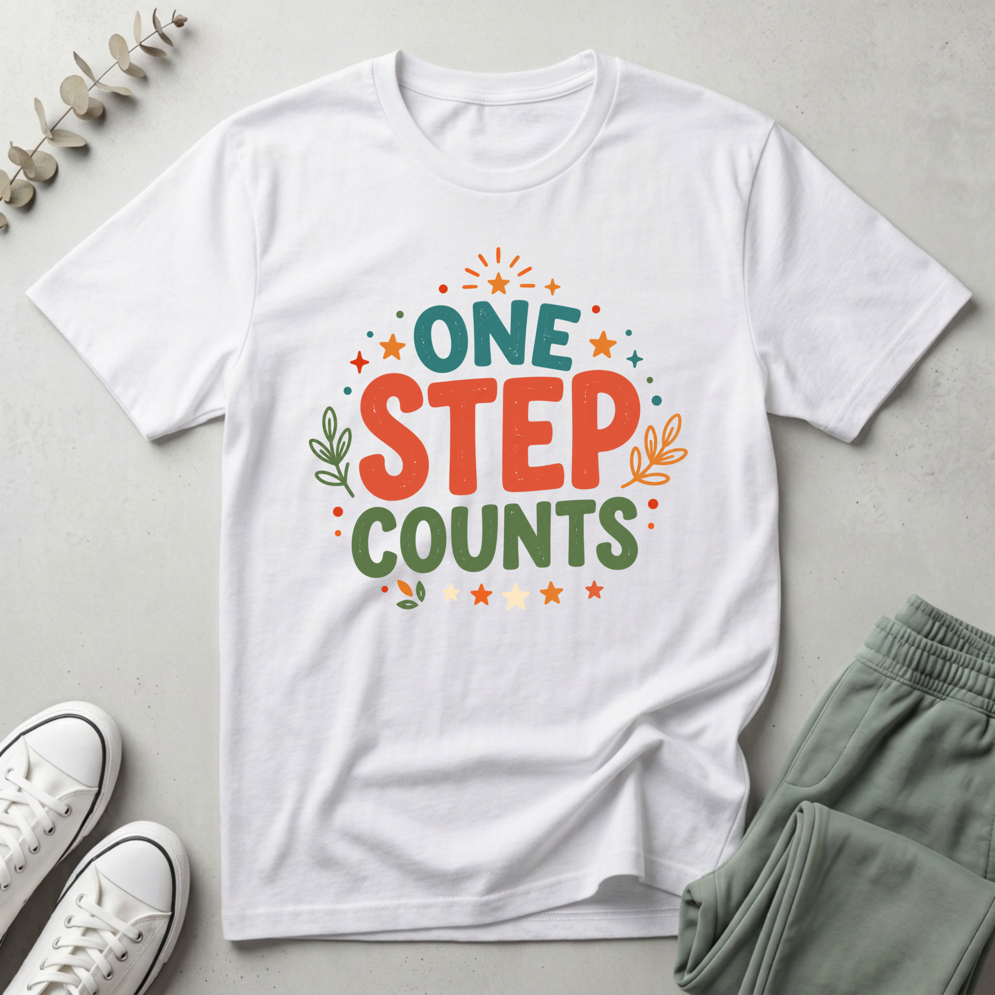 One Step Counts T-Shirt