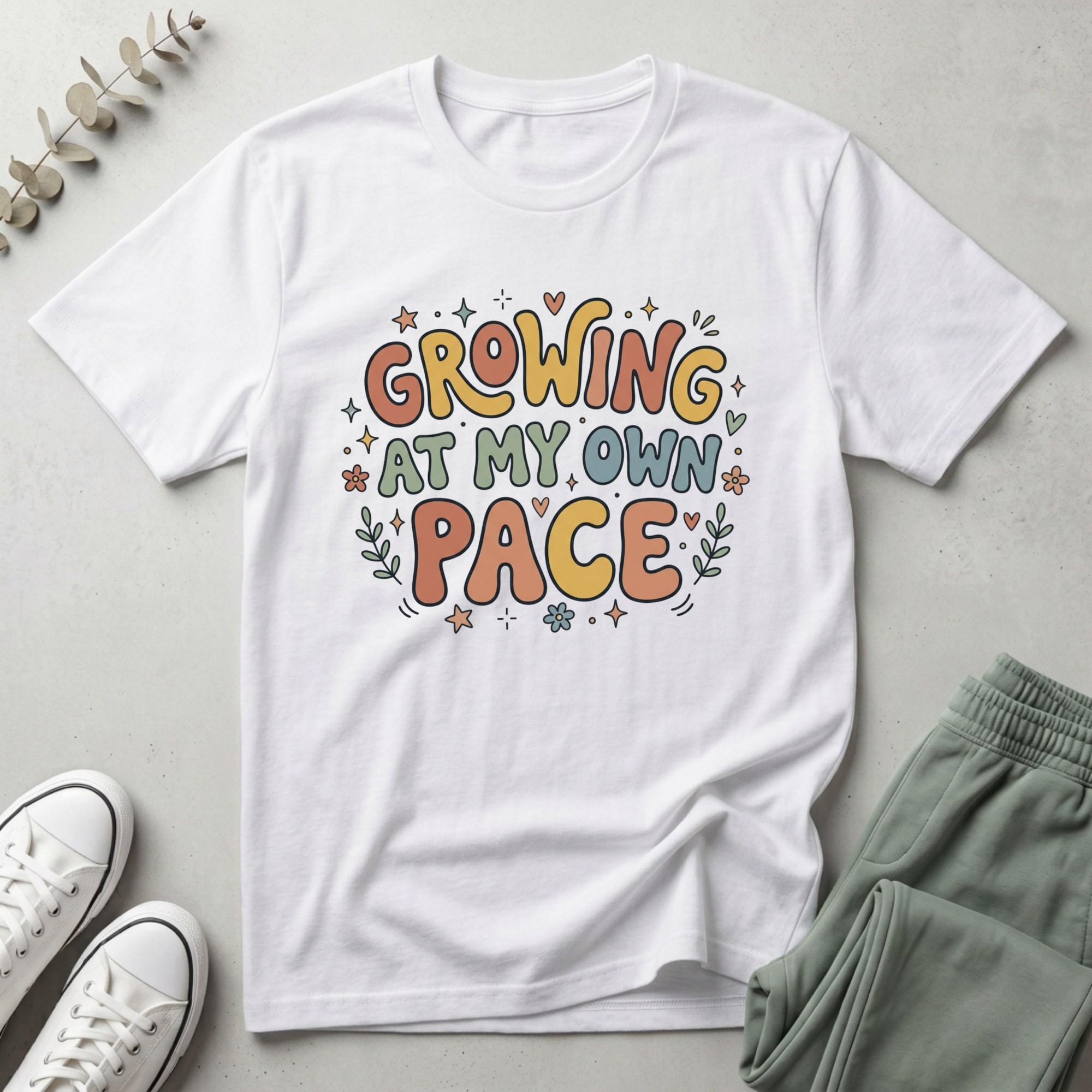Growing At My Own Pace T-Shirt