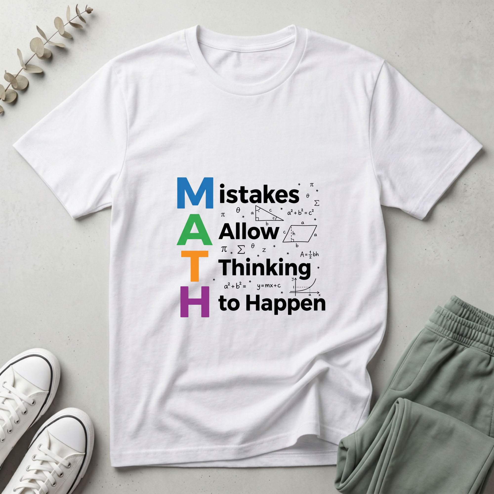 Mistakes Allow Thinking To Happen T-Shirt
