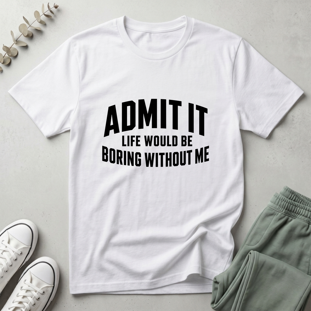 Life Boring Without Me T-Shirt
