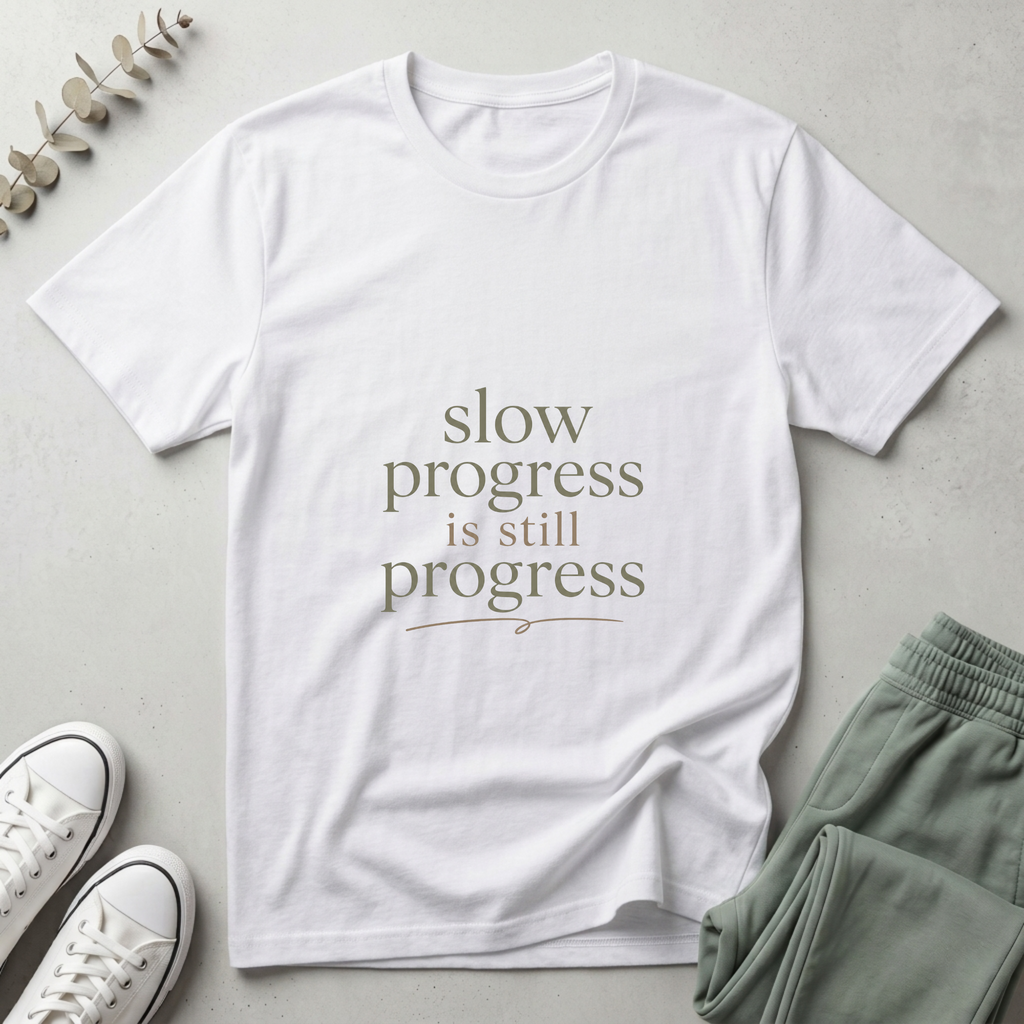 Slow Progress Is Still Progress T-Shirt