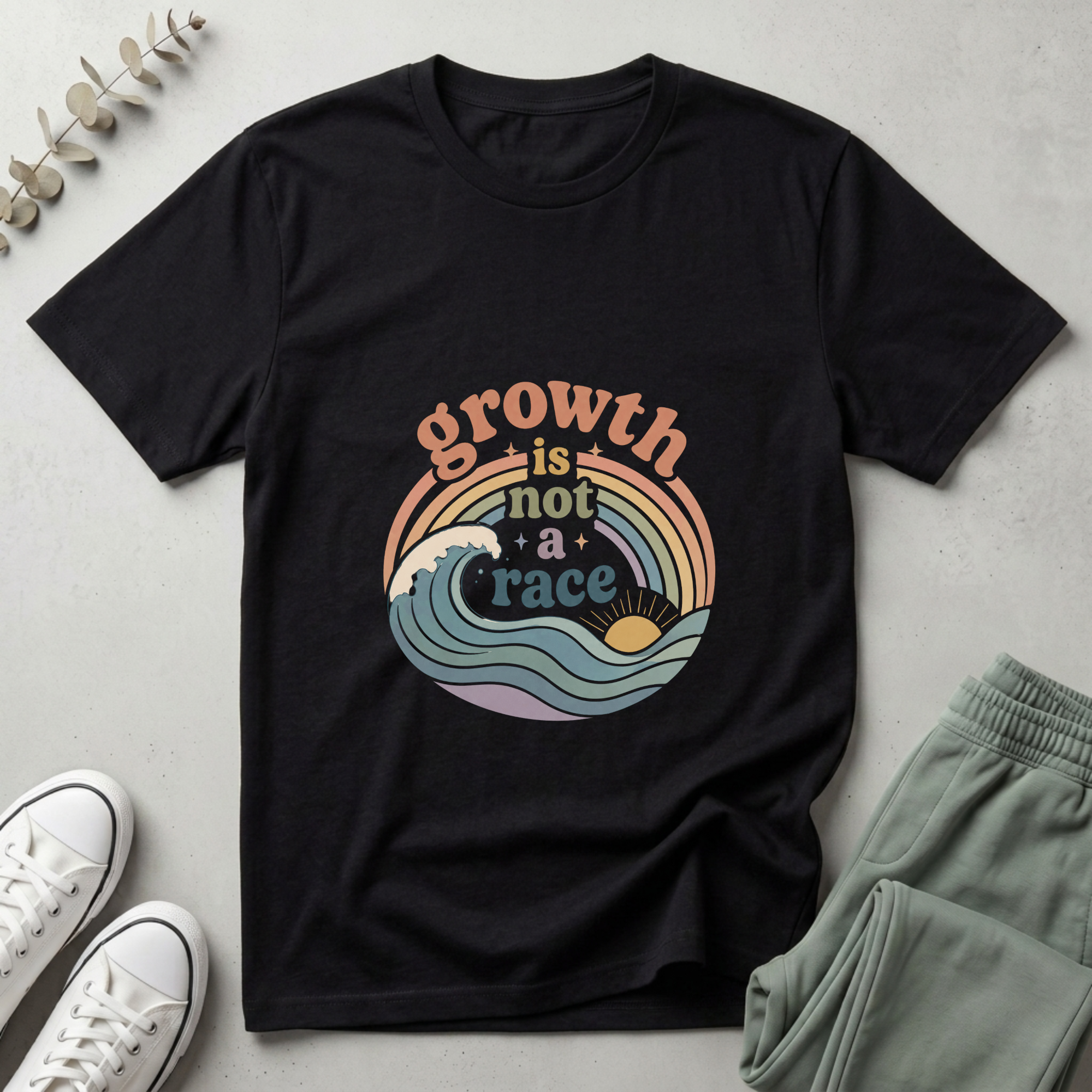 Growth Is Not A Race T-Shirt