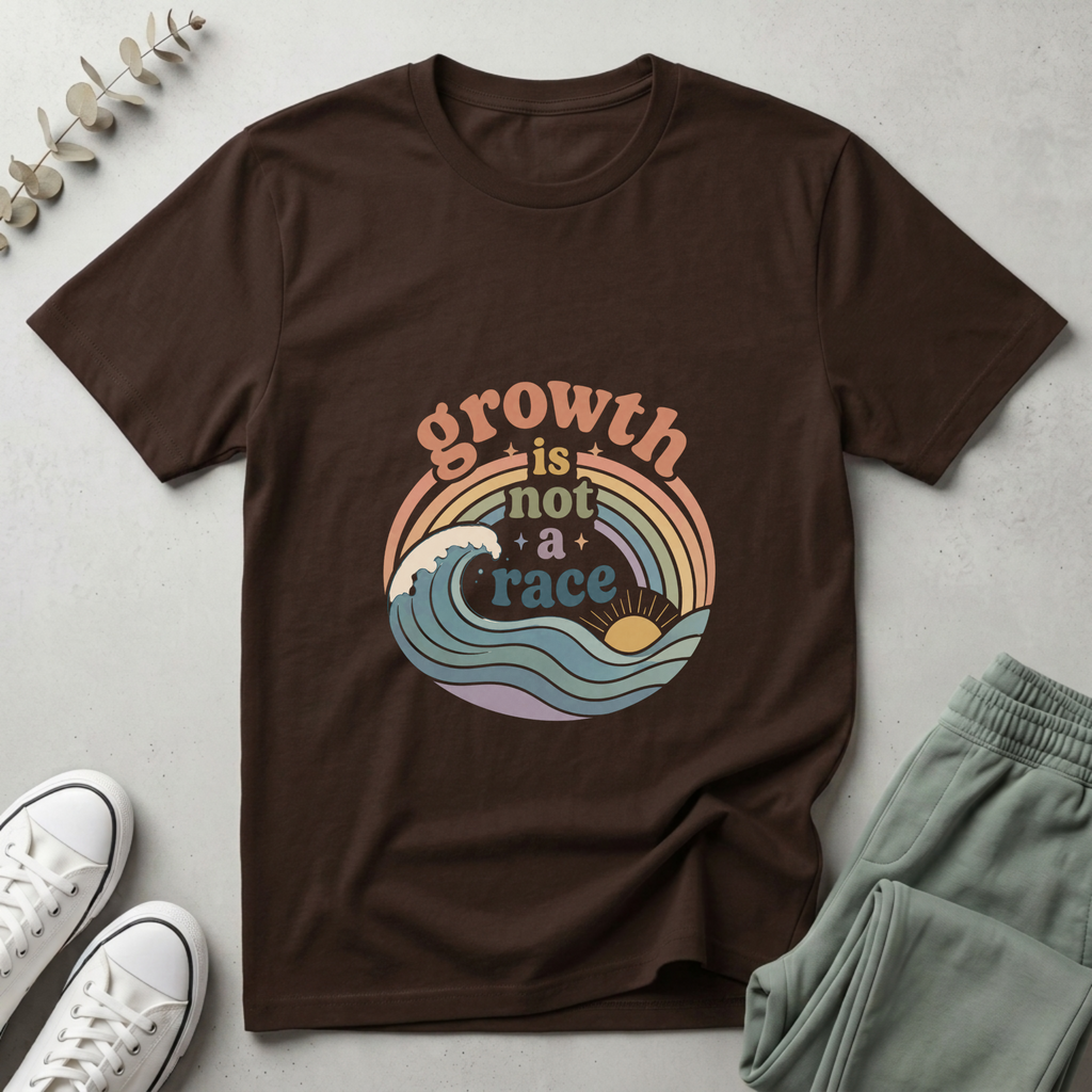 Growth Is Not A Race T-Shirt