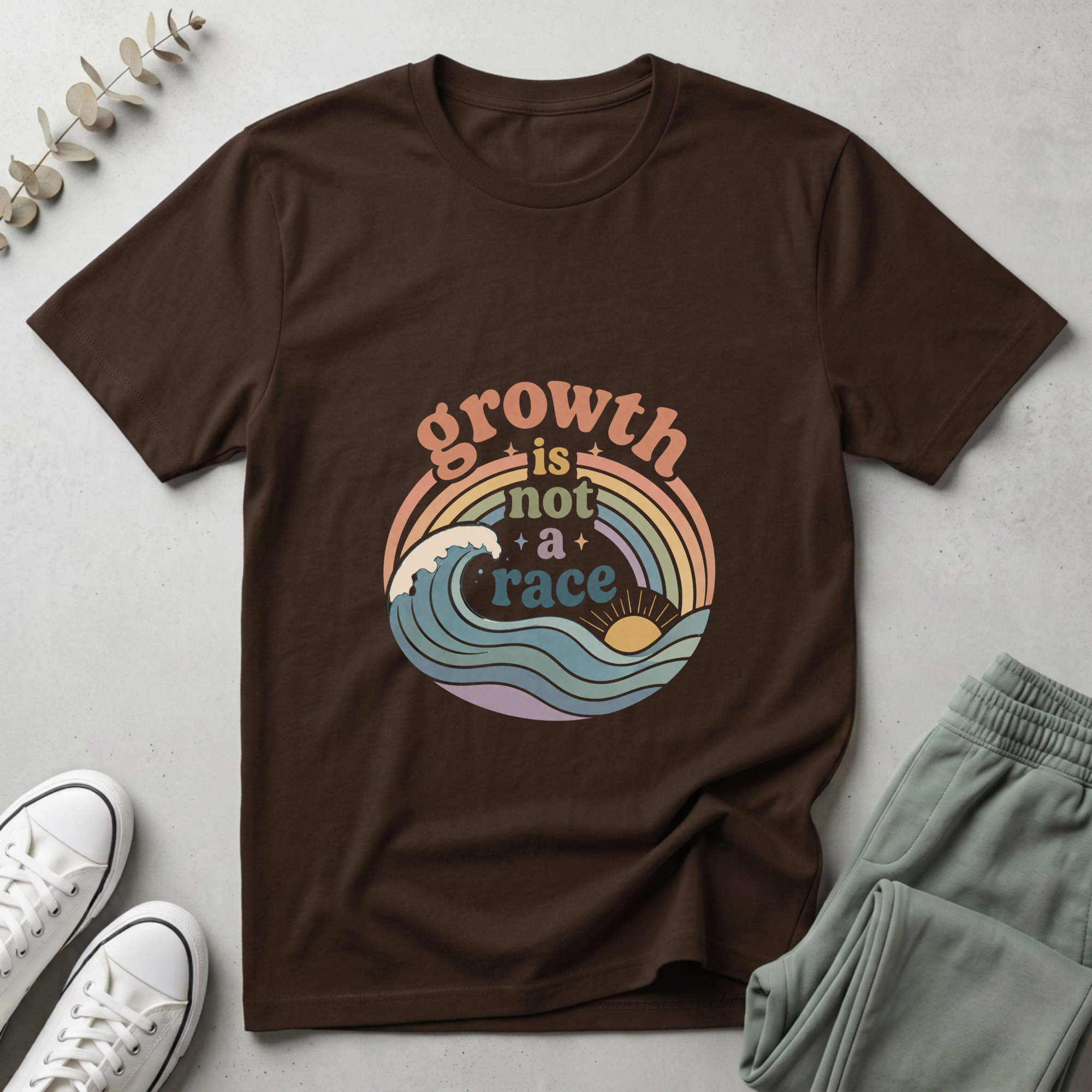Growth Is Not A Race T-Shirt