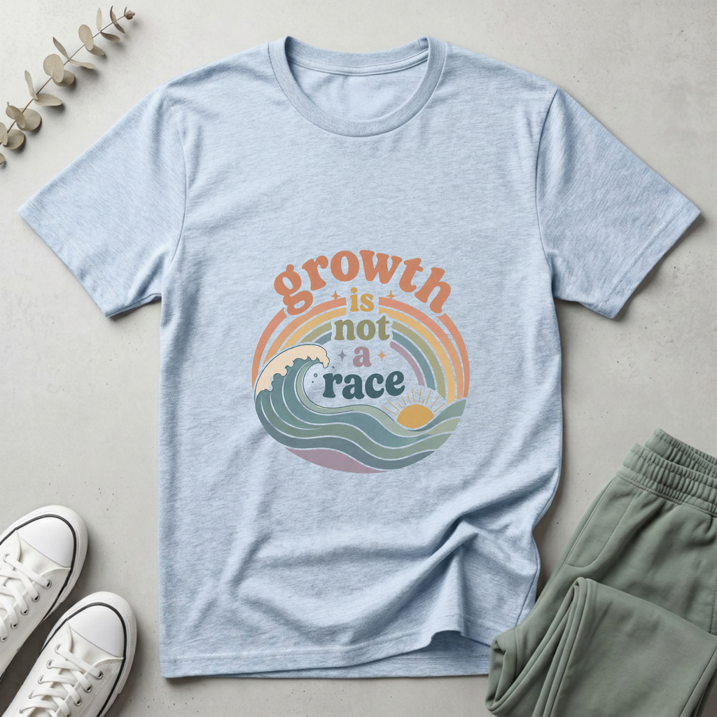 Growth Is Not A Race T-Shirt
