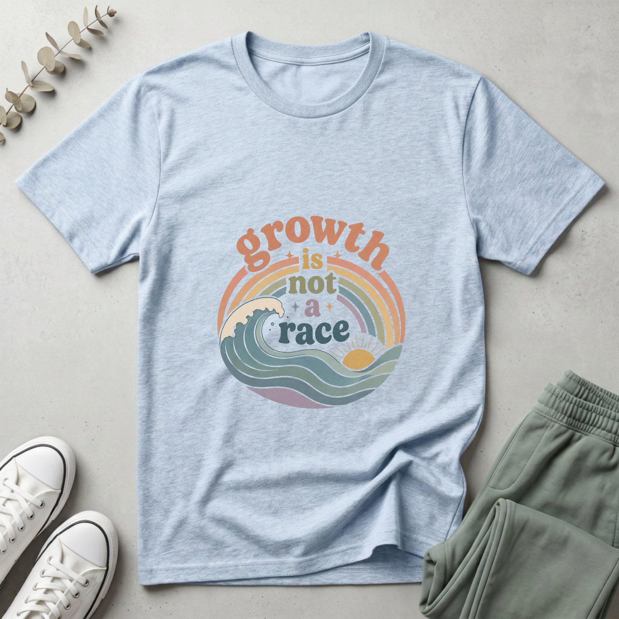 Growth Is Not A Race T-Shirt