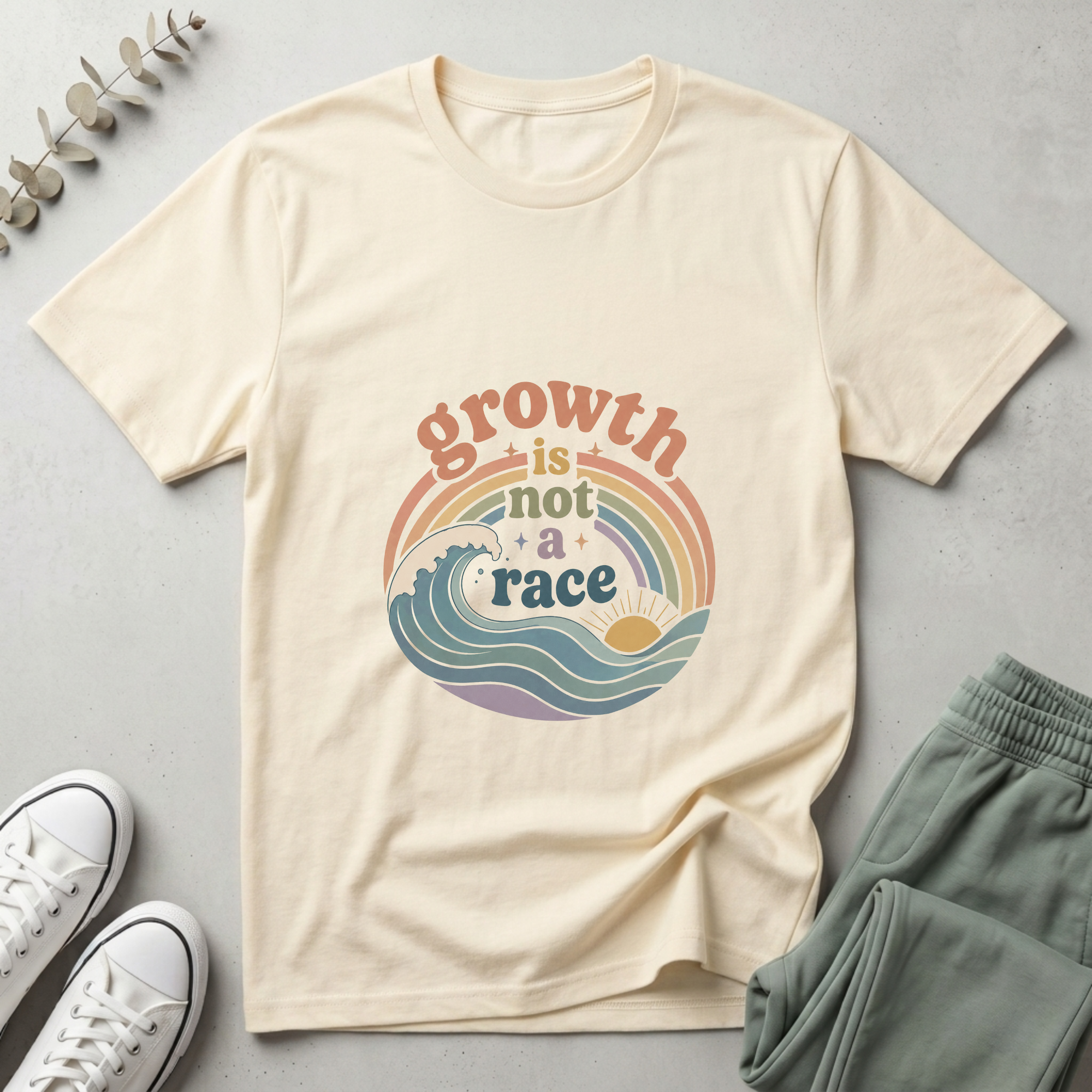 Growth Is Not A Race T-Shirt