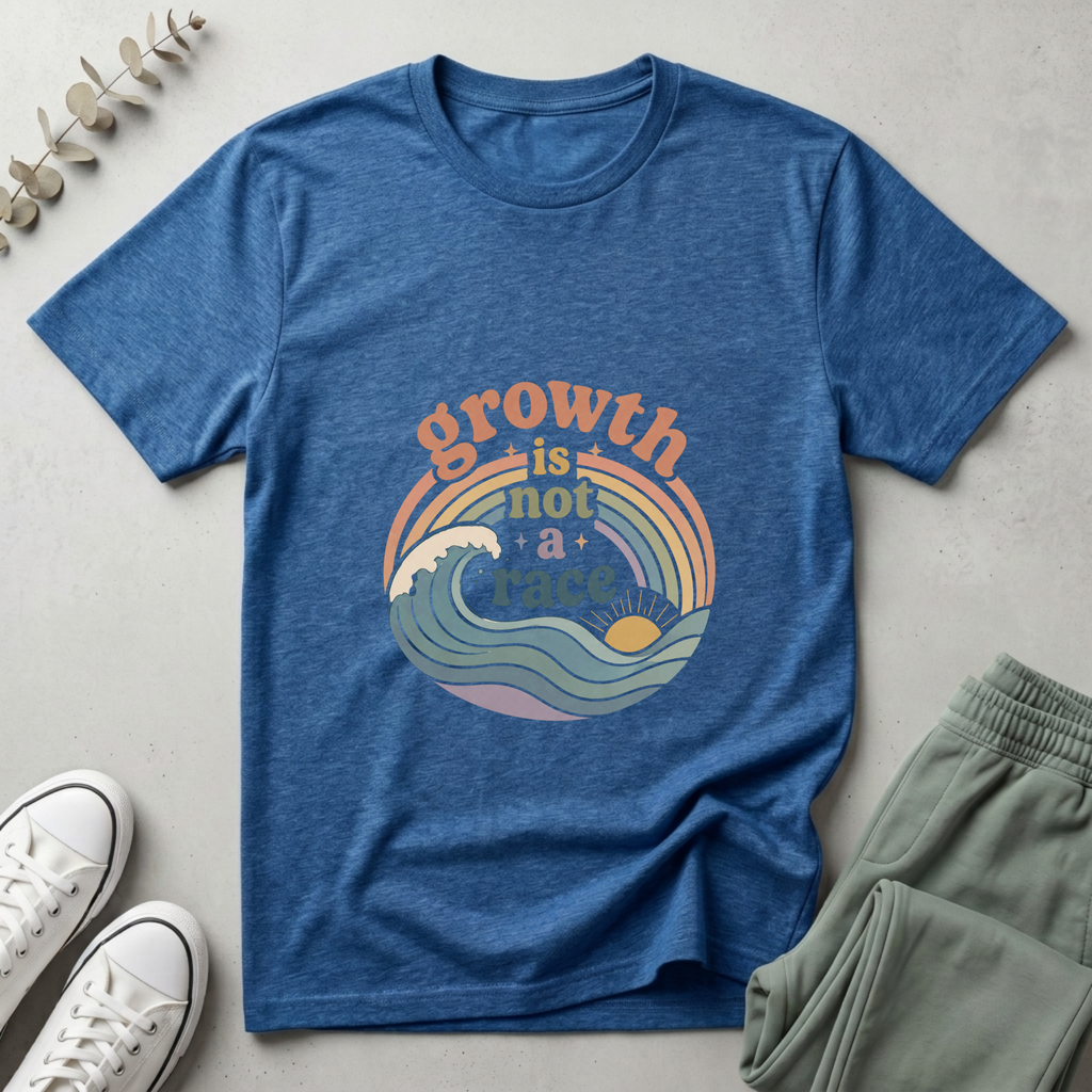 Growth Is Not A Race T-Shirt
