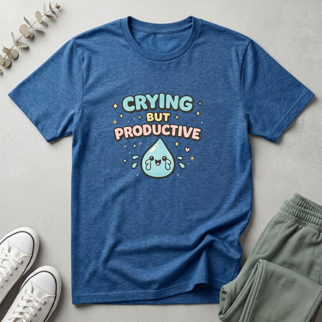 Crying But Productive T-Shirt