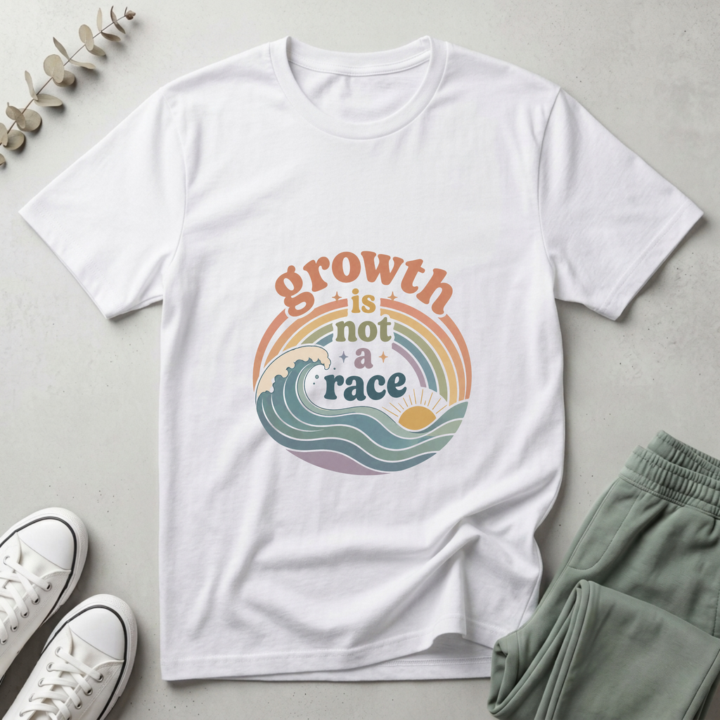 Growth Is Not A Race T-Shirt